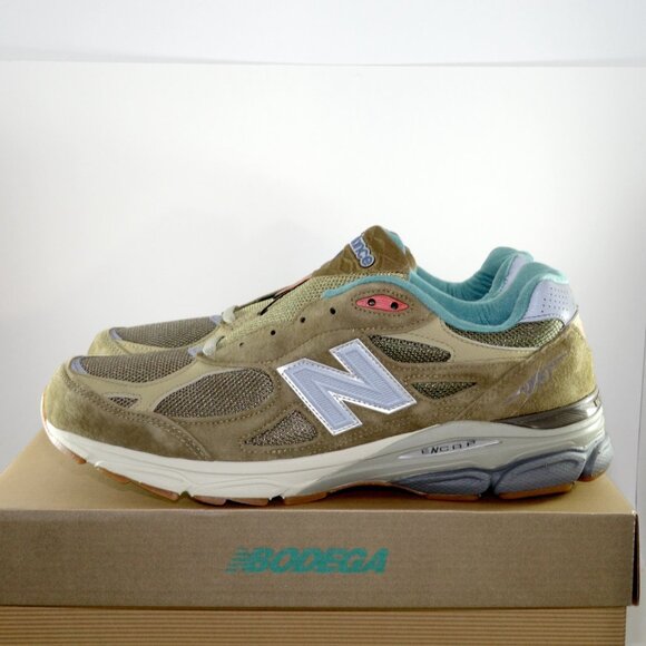 2021 New Balance x Bodega 990v3 Here To Stay 15th Anniversary Made in USA 11.5 - Picture 2 of 11